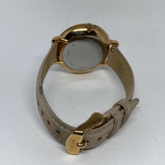 Fossil Jacqueline ES3988 Women's Blush Leather Analog Dial Quartz Watch MP369 - Picture 10 of 12